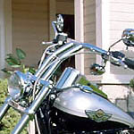 Wild 1 Chubbys Drag Bars ハンドル　10インチ　クローム