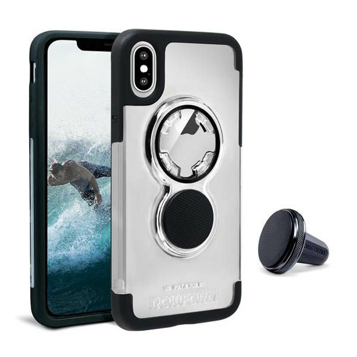 ROKFORM i-Phone X/XS クリスタルケース クリア-01