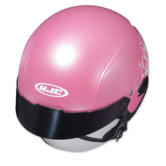 HJC ISクルーザー ブロッサム ハーフヘルメット　ピンク-03