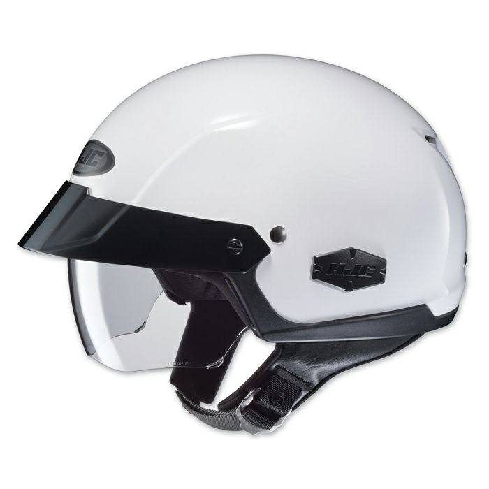 HJC ISクルーザー ハーフヘルメット　ソリッドホワイト-01