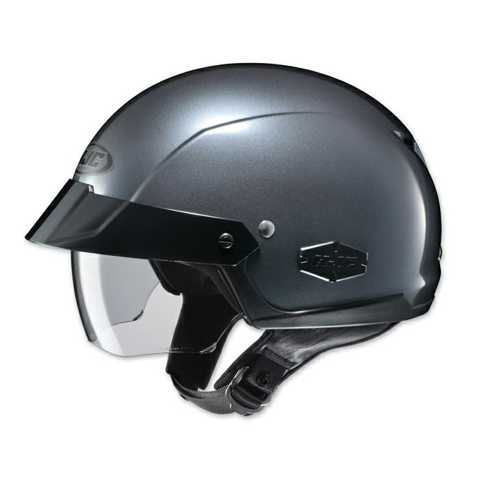 HJC ISクルーザー ハーフヘルメット　メタリックグレー-01