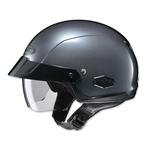【セール】HJC ISクルーザー ハーフヘルメット　メタリックグレー サイズM
