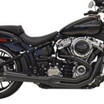 バッサーニ Radial Sweepers マフラー ブラック/ブラックシールド