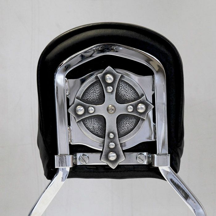 クロームドーム スパニッシュクロス バックレストインサート　エイジドアルミニウム-01