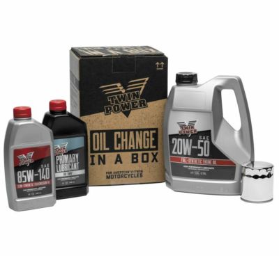 TwinPowerハーレー用SYNTHETIC(化学合成) エンジンオイル交換セット ビッグツイン用