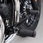 キジマ アルミブレーキアーム　フォワードコントロール車用　ブラック-01