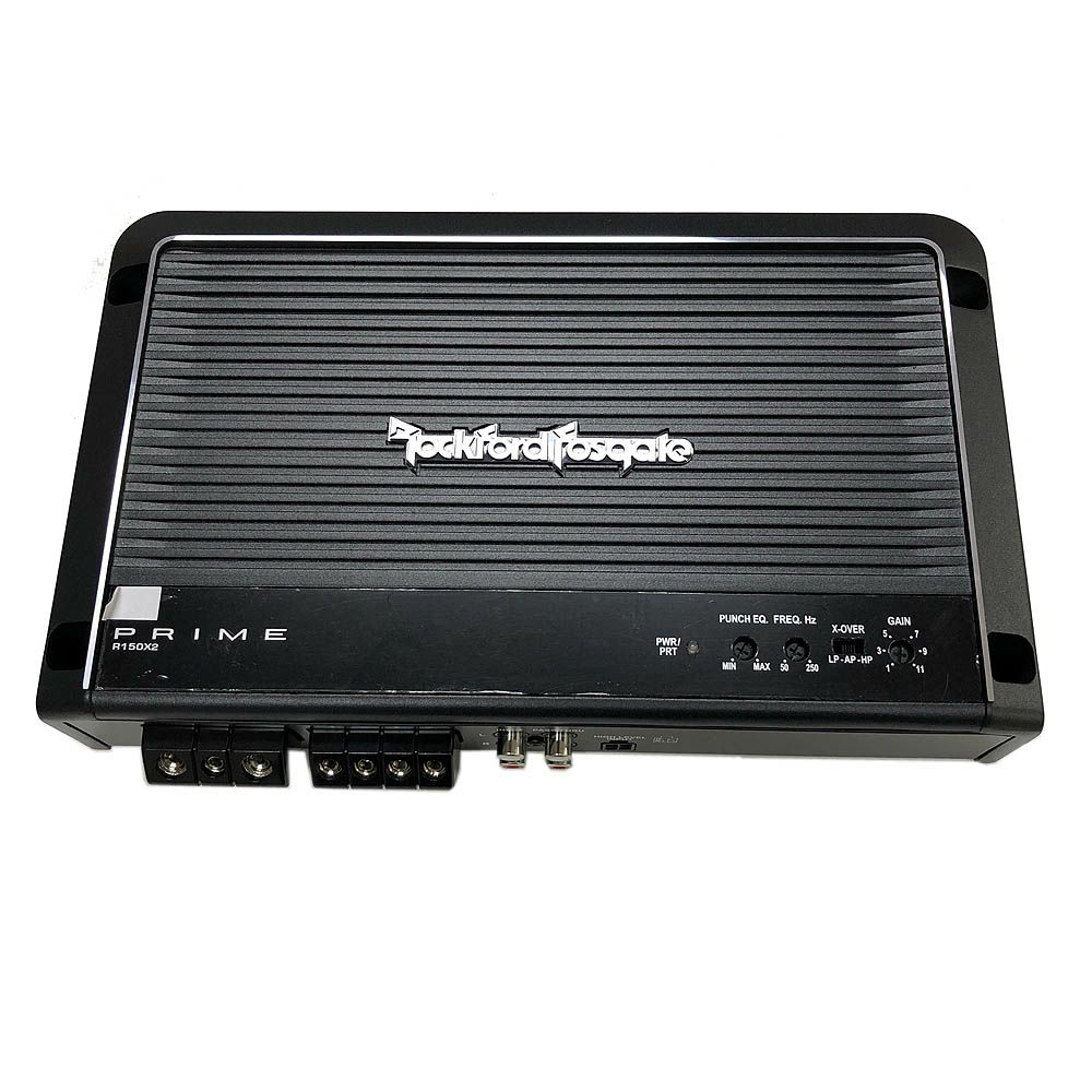 Rockford Fosgate Prime 150ワット 2チャンネルアンプ |ハーレーパーツ 