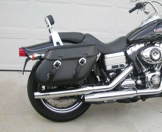 LEATHER PROS 本革デタッチャブル・サドルバッグ　ダイナ用（左右セット）-02