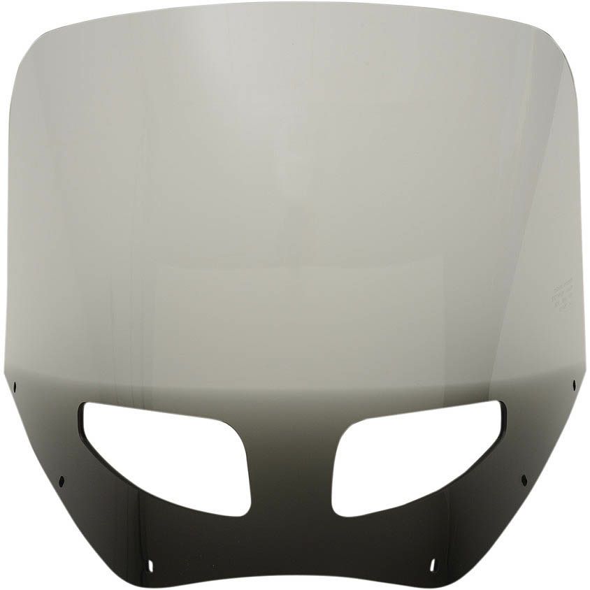 メンフィスシェード ロードウォリアー用ウインドシールド　ベント付き　ブラックスモーク 13インチ-02