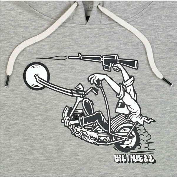 BILTWELL Giant プルオーバーパーカー グレー-02