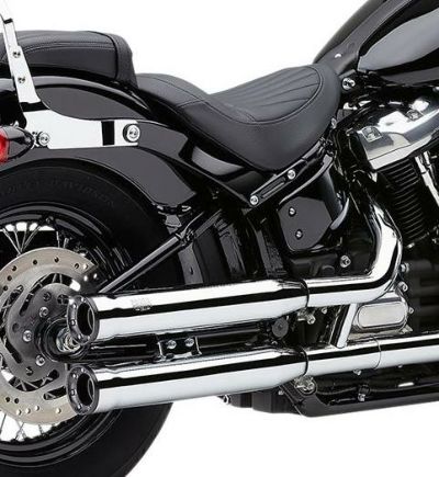 【SALE】COBRA　Race Pro Tips 3インチ　スリップオンマフラー　クローム M8ソフテイル