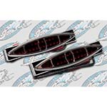 Dirty Bird Concepts キャッツアイ LEDテイルライト　クローム