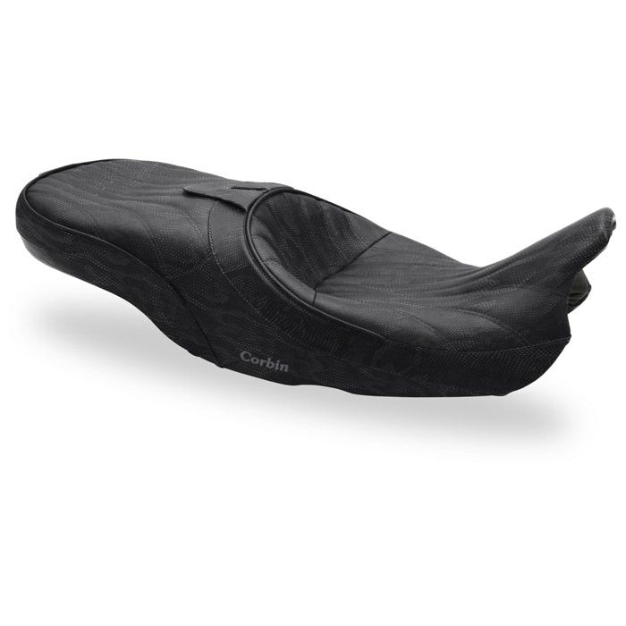 コルビン デュアル・ツアーサドル スネーク 09～18ロードキング-01