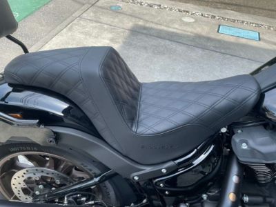 【SALE】SaddleMen　フロント　LS-ステップアップシート　ブラック FXLR/S、FLSB