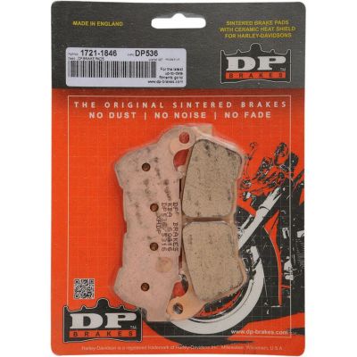 【セール】スポーツスター、フロント用　DP BRAKES　シンタードメタルブレーキパッド