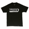 Thrashin Supply　エキゾーストTシャツ　ブラック-01