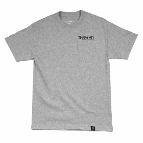 Thrashin Supply　Tシャツ「Wheelie」グレー-02