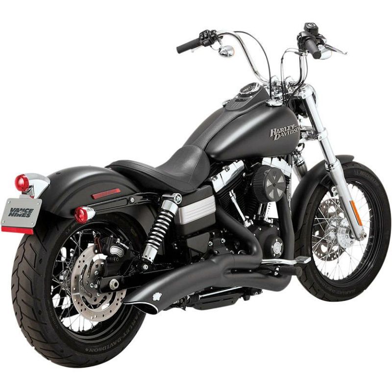 Vance&Hines(バンス＆ハインズ) ビッグラディウス 2-into-1 マットブラック-01