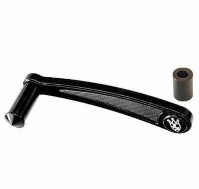 【セール】Precision Billet Carbon Tech トゥーシフターレバー ブラック　ハーレー、ツーリング＆ソフテイル