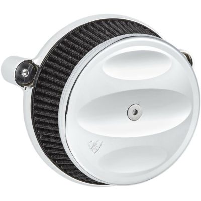アレンネス Big Sucker ステージ1 エアクリーナーキット Scallopedカバー クローム　ハーレー、ツーリング＆ソフテイル