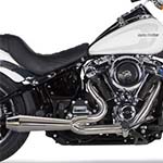 Two Brothers Racing Megaphone GenⅡ フルエキゾースト・マフラー ポリッシュ クルーザー FLFB FXBR FXDRS