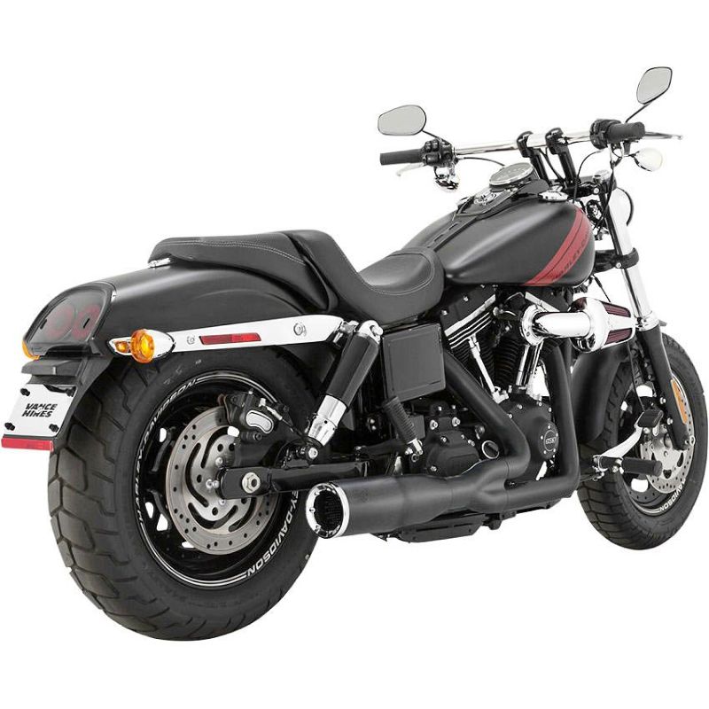 Vance&Hines（バンス＆ハインズ）HI-OUTPUT 2in1 ショート　エキゾースト　ブラック-01