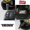 GREASER スモールヘルメット CHECKER　ブラック-02