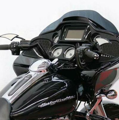 ポールヤフィー・バガーネーション モンキースポーツハンドルバー　ブラック 1998～2013 FLTR, FLHR