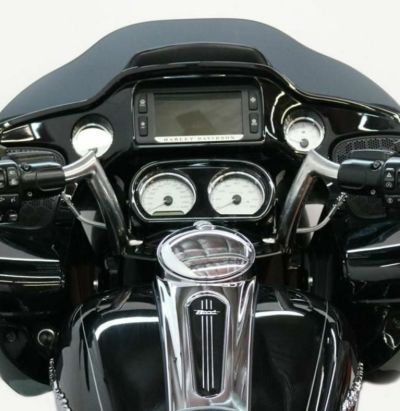 【セール】ポールヤフィー・バガーネーション モンキースポーツハンドルバー 6インチ　クローム ハーレー、ロードグライド用