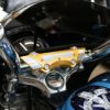 Paul Yaffe's Bagger Nation Weld Wing ノースリップ ライザークランプ ゴールド-03