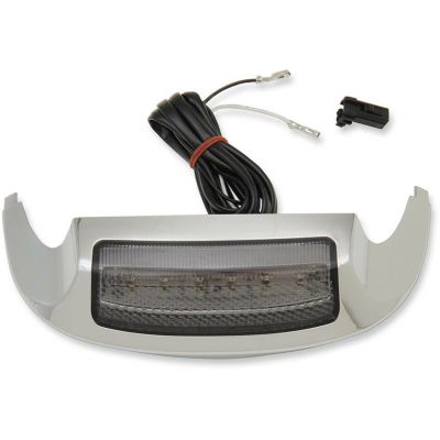 Drag Specialties LEDフロントフェンダーチップ　スモークレンズ