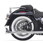 BASSANI True Duals 1-7/8インチ径 フィッシュテールマフラー 30インチ