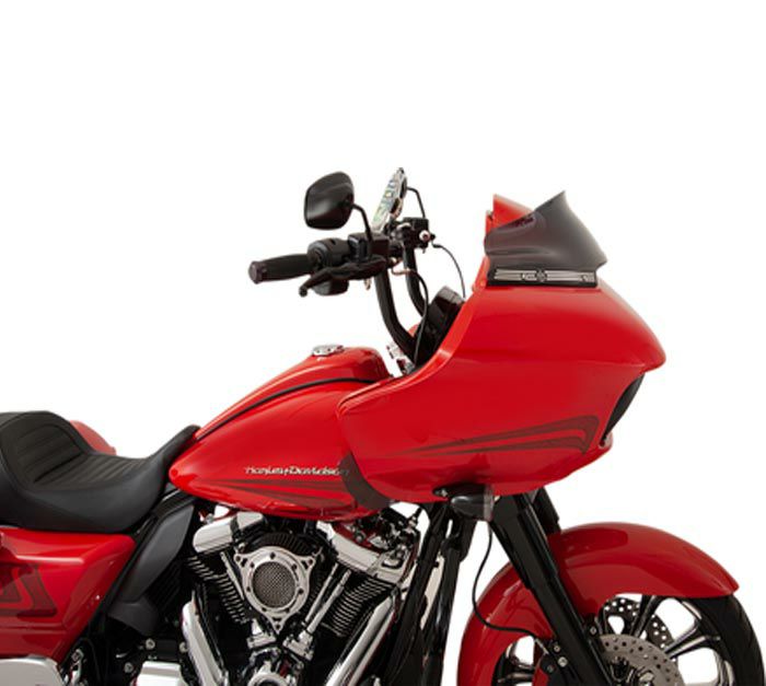 KLOCK Werks 6インチ スーパーロー　スポーツフレア ウィンドシールド ダークスモーク-05