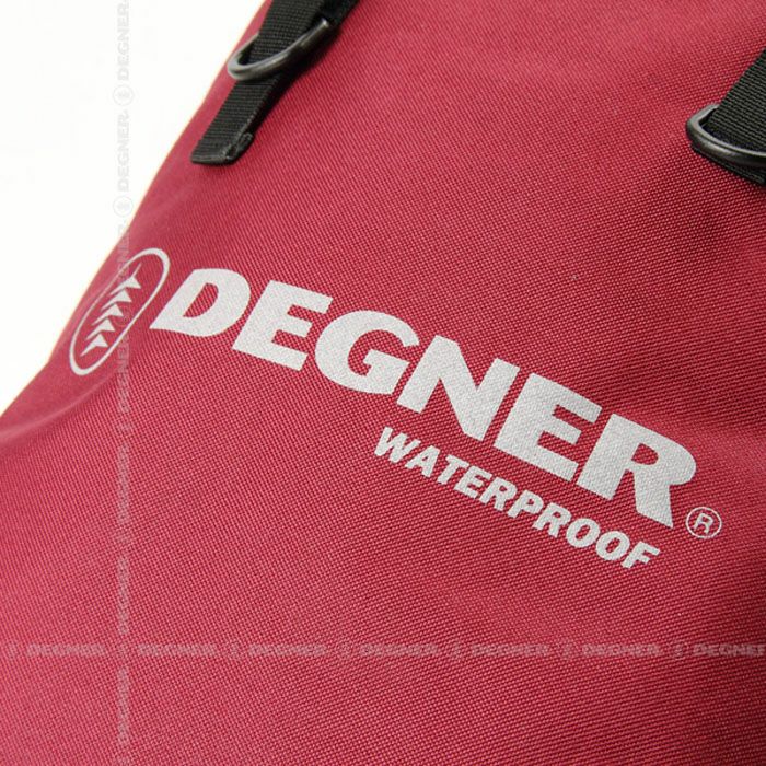 デグナー リフレクター付レインバッグ　ワイン-02