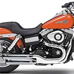 COBRA　3インチ　スリップオンマフラー　RPT　クローム　2008～2017 FXDF、FXDWG、FXDLS