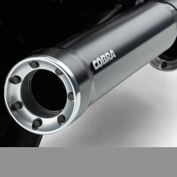 COBRA 3インチ スリップオンマフラー RPT ブラック FXDF、FXDWG、FXDLS 