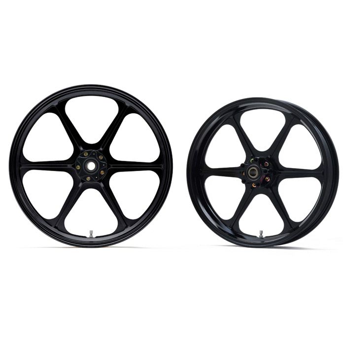 Bel-Fast x GLIDE　6スポーク　ホイール前後セット　ブラック　XL883N、XL1200NS-02