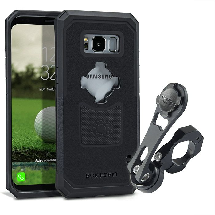 ROKFORM プロシリーズ モーターサイクルハンドルバーマウントキット Galaxy S8 Plus用-01