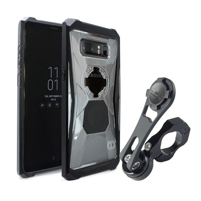 ROKFORM プロシリーズ モーターサイクルハンドルバーマウントキット Galaxy Note 8用-01