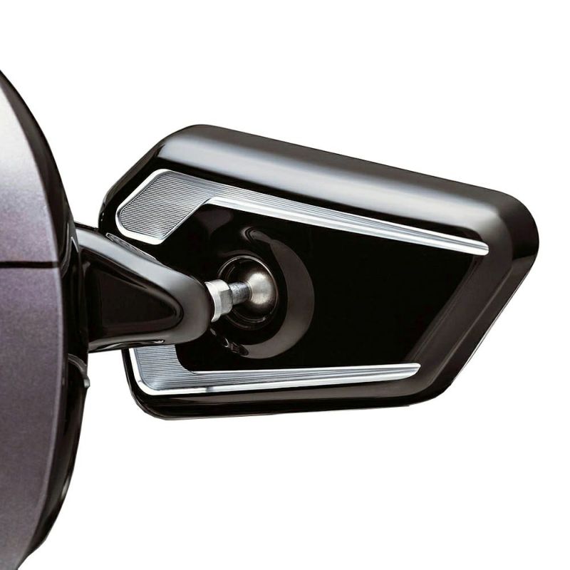 クリアキン BAHN フェアリングマウントミラー　ブラック-01