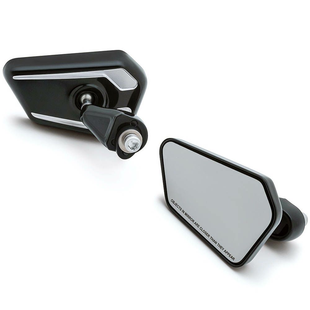 クリアキン BAHN フェアリングマウントミラー　ブラック-02