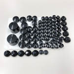 ボルトカバー　83個セット　ブラック