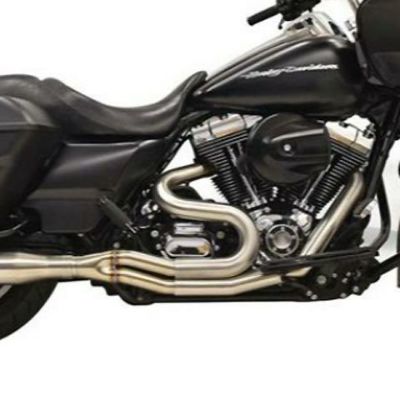 Bassani ロードレイジ3　2into1　4インチロングストレートマフラー