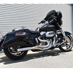 Bassani ロードレイジ3　2into1　4インチショートメガホンマフラー