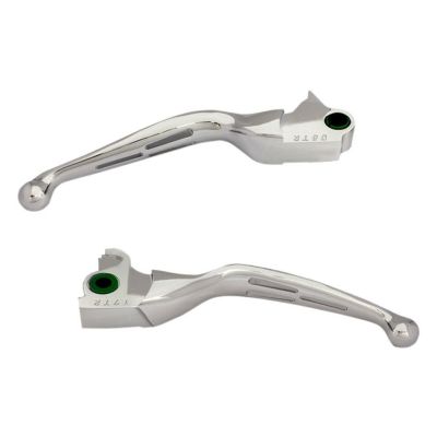 DRAG SPECIALTIES スロットデザイン　ワイドブレードレバーセット　クローム
