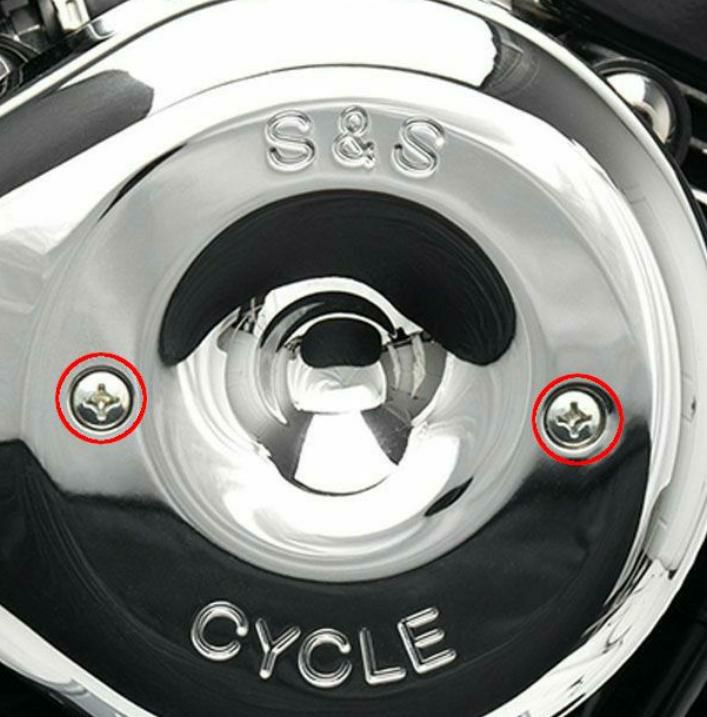 S&S  エアクリーナーカバー用スクリュー（10本セット）-01