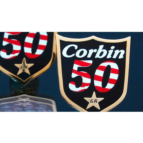 CORBIN 50TH アニバーサリー　ピン-01