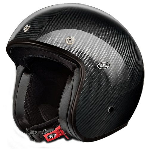 PREMIER　プチ クラシック　オープンフェースヘルメット　カーボン-01