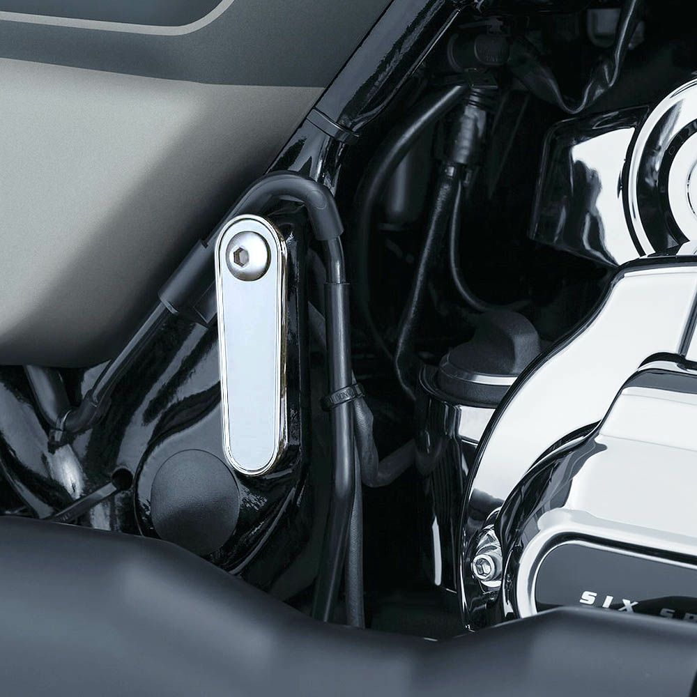 クリアキン　パッセンジャーボード　ブロックプレート　クローム-01