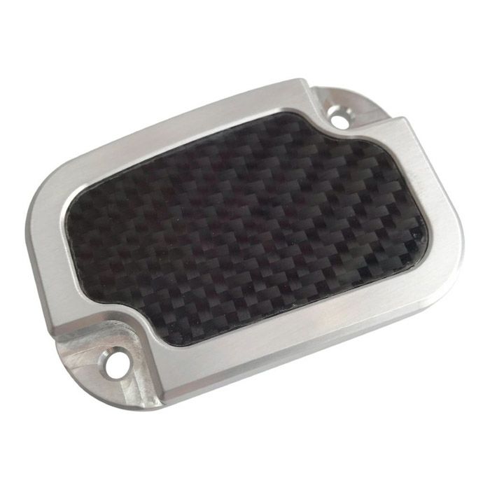 Brass Balls Cycles ブレーキマスターシリンダーカバー ブラッシュ x カーボン-02